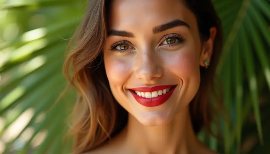 47 Ideias de Maquiagem Simples com Batom Vermelho para Arrasar
