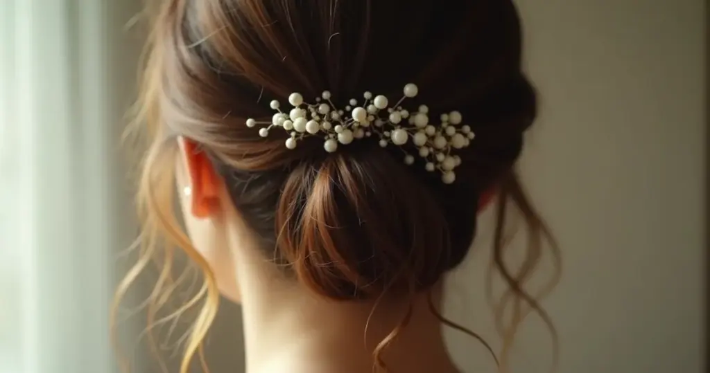 Acessórios de Cabelo para Noiva Minimalista: Elegância Pura Acessórios de Cabelo para Noiva Minimalista: Elegância Pura