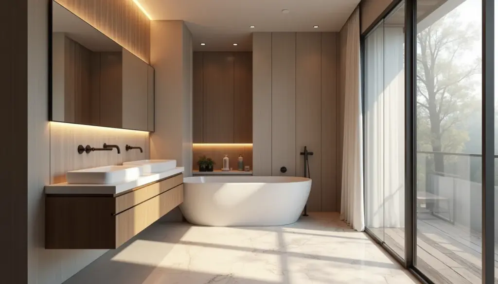 Banheiro Pequeno Elegante: 5 Truques de Design para 2026