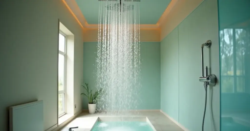 Chuveiro de Teto: Transforme Seu Banho em Um Spa Luxuoso Chuveiro de Teto: Transforme Seu Banho em Um Spa Luxuoso