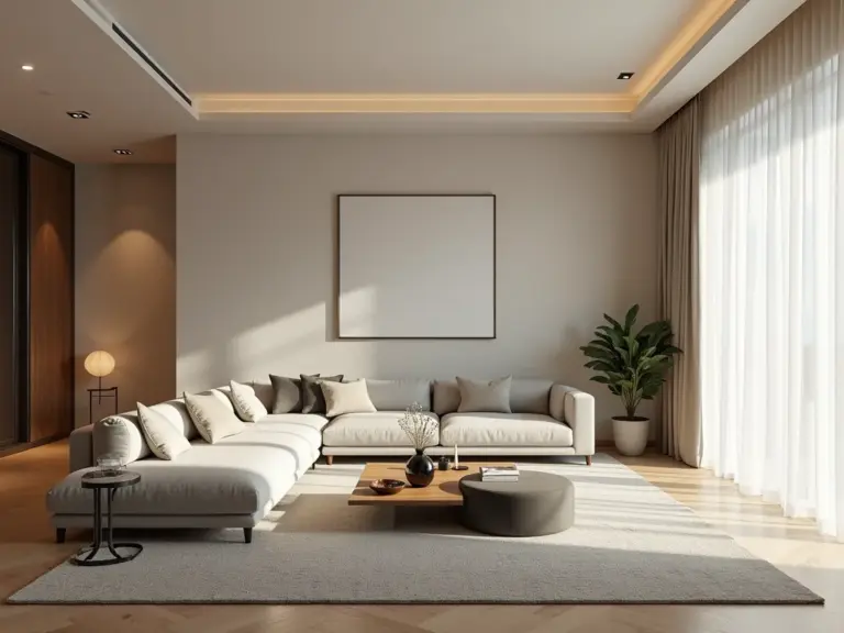 Salas Grandes: 5 Truques de Decoração Que Transformam Espaços Vazios