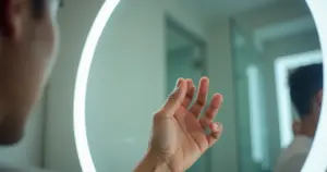 Banheiro Luxo 2026: Como Instalar Espelho com LED Fácil