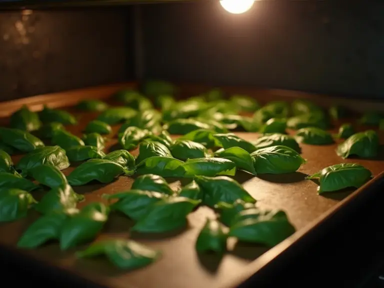 Como Secar Manjericão no Forno: A Conserva Perfeita
