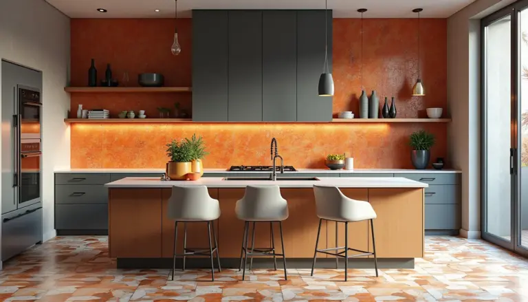 Cozinha com Ladrilho Hidráulico: 5 Ideias Que Vão Te Surpreender Cozinha com Ladrilho Hidráulico: 5 Ideias Que Vão Te Surpreender