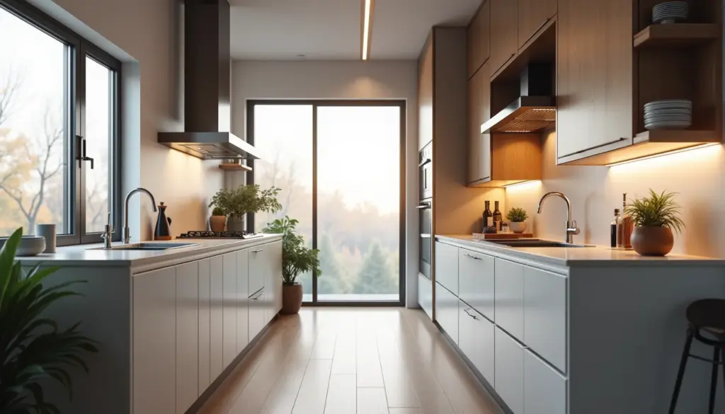 Otimize Sua Cozinha Corredor: Dicas de Layout e Decoração em 2026