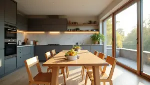 Tendência 2026: Decoração de Cozinha com Mesa Retangular 6 Lugares