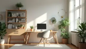 Home Office Pequeno: 7 Ideias de Decoração que Ampliam o Espaço