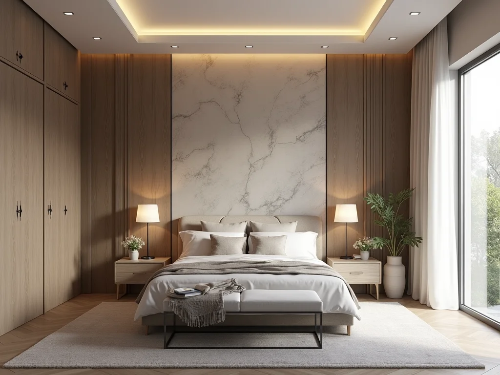 Quarto de Casal com Papel de Parede: Inspirações Incríveis 2026 Quarto de Casal com Papel de Parede: Inspirações Incríveis 2026