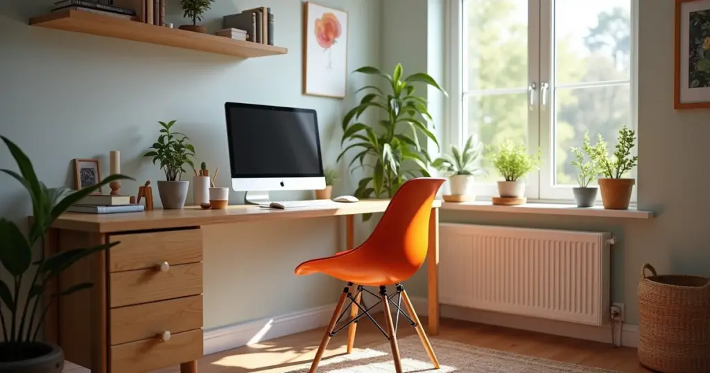 Tendência 2026: Decoração Escandinava Home Office que Encanta