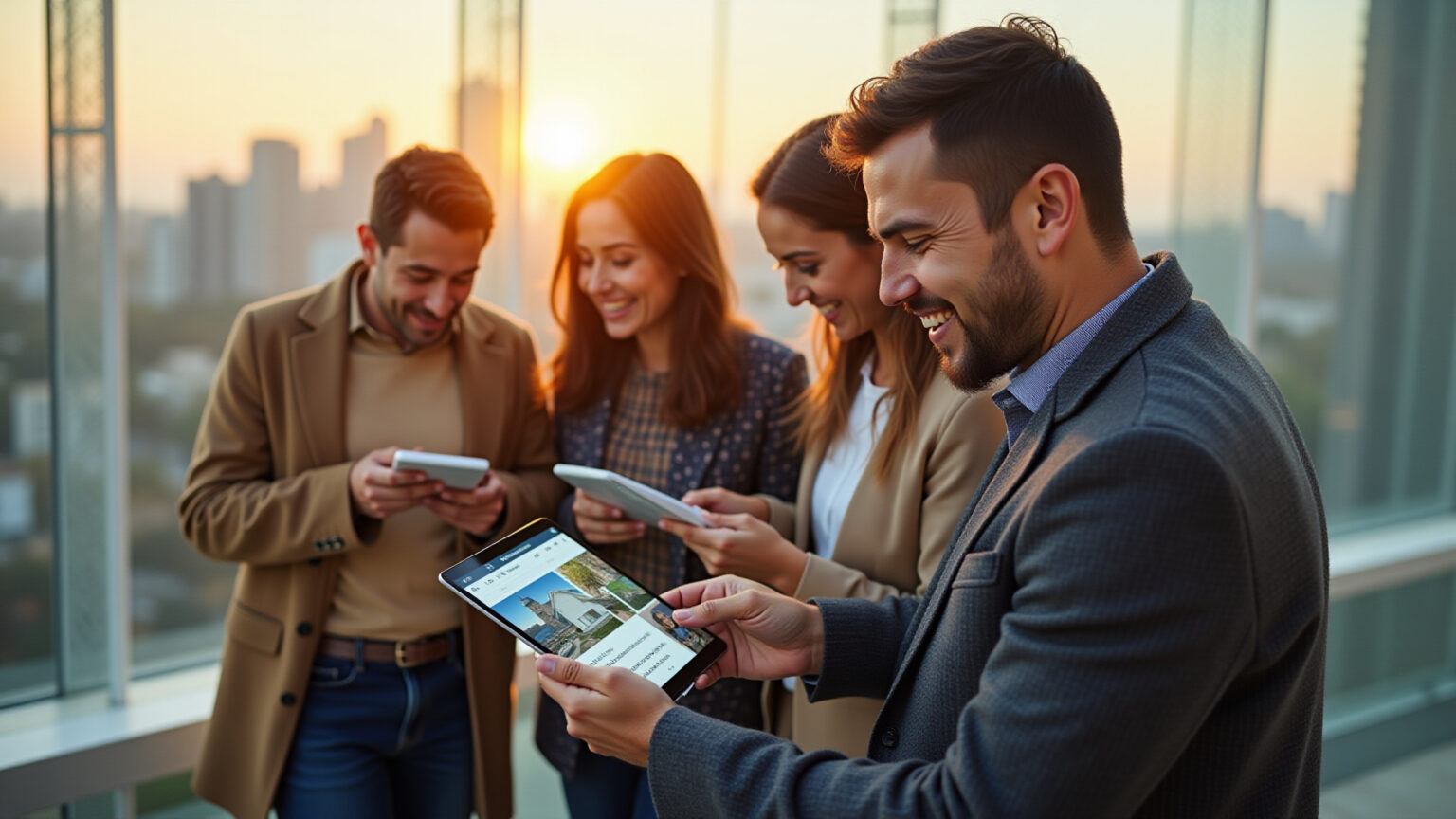 Classificados em São Paulo: Encontre as Melhores Ofertas de Imóveis e Empregos em 2026 Pessoas buscando imóveis e empregos em São Paulo com a cidade ao fundo.