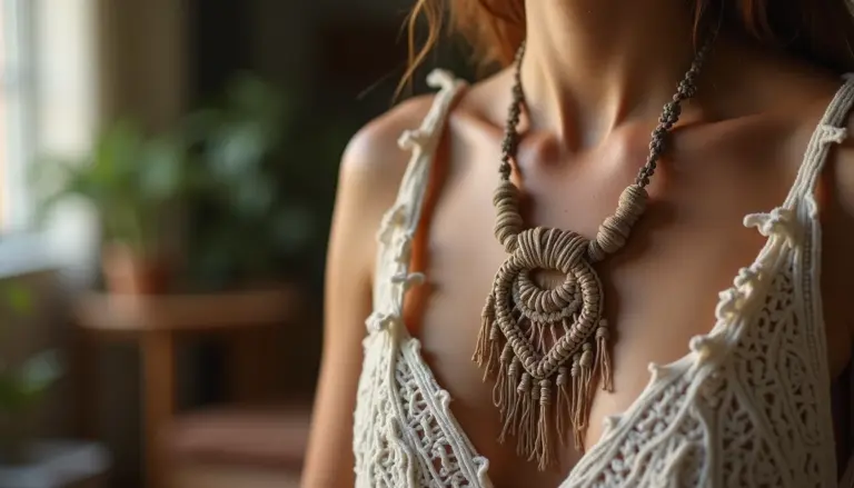 Macrame Colar: Crie Peças Incríveis e Únicas em Casa Macrame Colar: Crie Peças Incríveis e Únicas em Casa