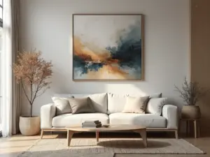 Transforme Sua Sala: 5 Quadros Abstratos Que Definem 2026