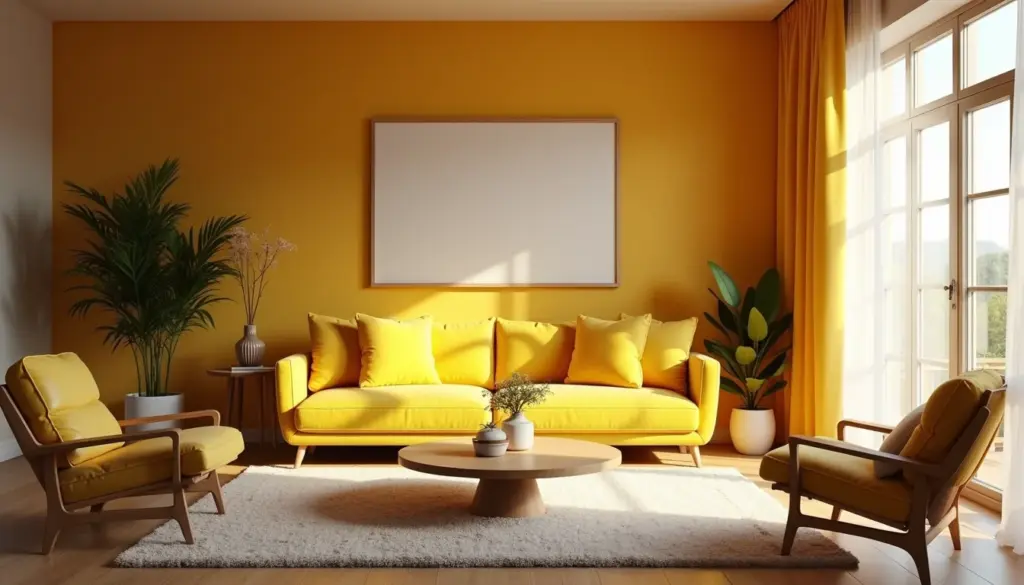 Sala de Estar Amarela: Ideias Incríveis Para um Ambiente Aconchegante em 2026