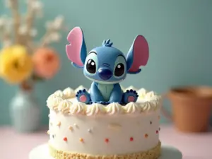 Topo de Bolo Stitch Para Imprimir: Crie o Seu em Minutos! Topo de Bolo Stitch Para Imprimir: Crie o Seu em Minutos!