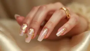 Unhas com Folha de Ouro: Descubra o Toque de Luxo em 2026