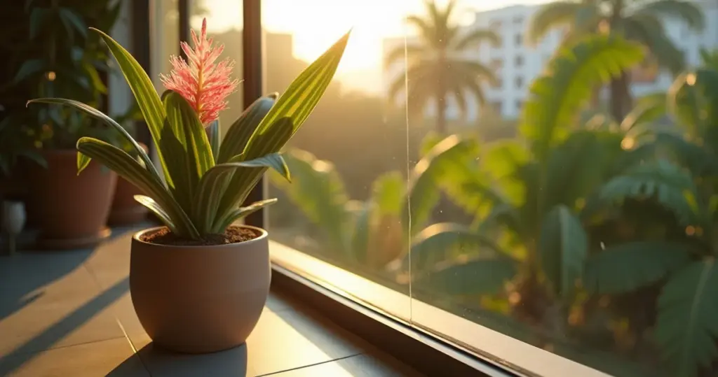 Aechmea fasciata: a planta brasileira que cria um oásis tropical sem trabalho Aechmea fasciata: a planta brasileira que cria um oásis tropical sem trabalho