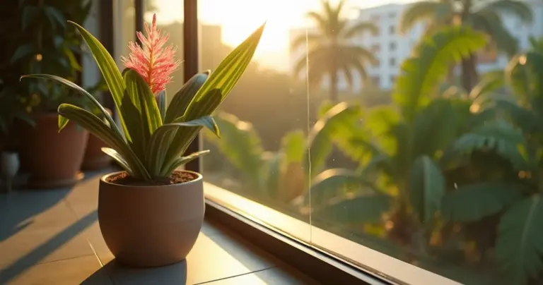 Aechmea fasciata: a planta brasileira que cria um oásis tropical sem trabalho Aechmea fasciata: a planta brasileira que cria um oásis tropical sem trabalho