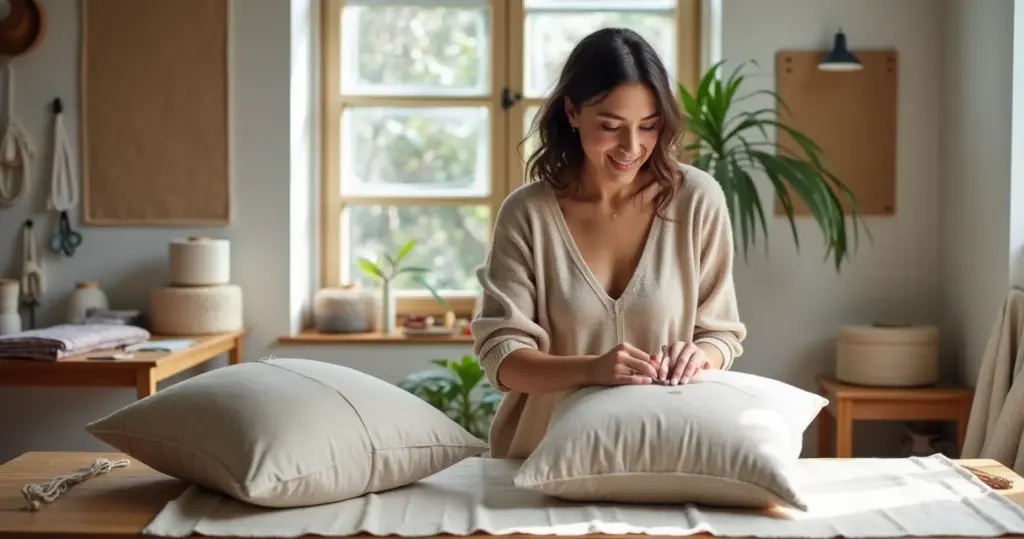 Almofada de nó passo a passo: evite o erro que deixa torto e frouxo