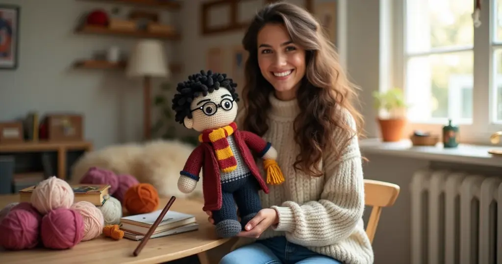 Amigurumi Harry Potter: Crie Seu Personagem Mágico em 6 Passos