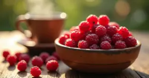 Amora vermelha fresca: a receita fácil que vai transformar seu café