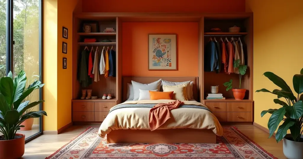 27 Ideias de Armário Embutido Quarto Pequeno para Ganhar Espaço Real