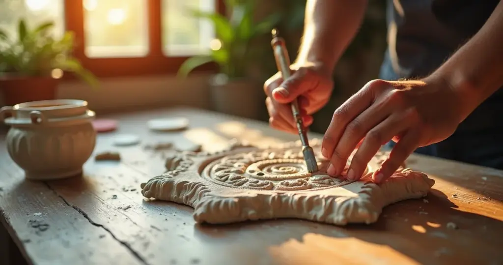 Artesanato com Gesso: Transforme R$ 8 em Decoração de Luxo Hoje