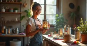 Artesanato com latas de alumínio: transforme lixo em decoração em 30 minutos
