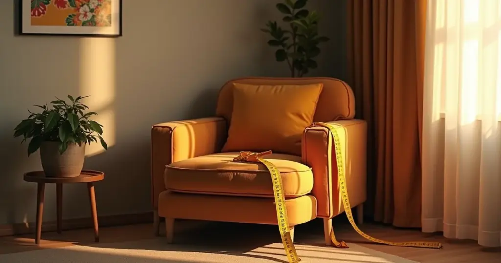 Cadeira para sala de estar: o erro que 90% cometem ao medir o espaço