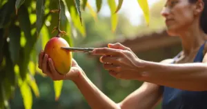 Colhedor de frutas: como pegar manga no alto sem subir em escada