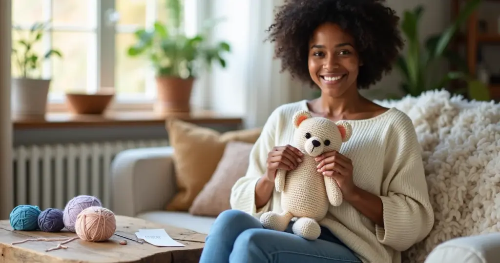 Como começar no amigurumi: seu primeiro boneco em 4 horas (mesmo sem experiência)