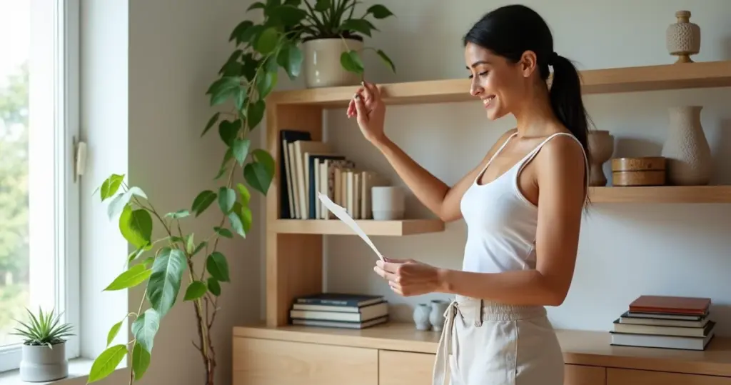 Como decorar estante em 5 minutos: o método que organiza sem engessar