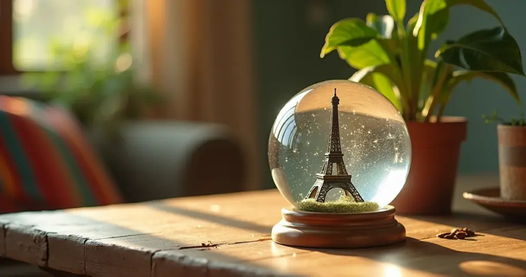 Como fazer globo de neve com pote de vidro: magia barata em 1 hora