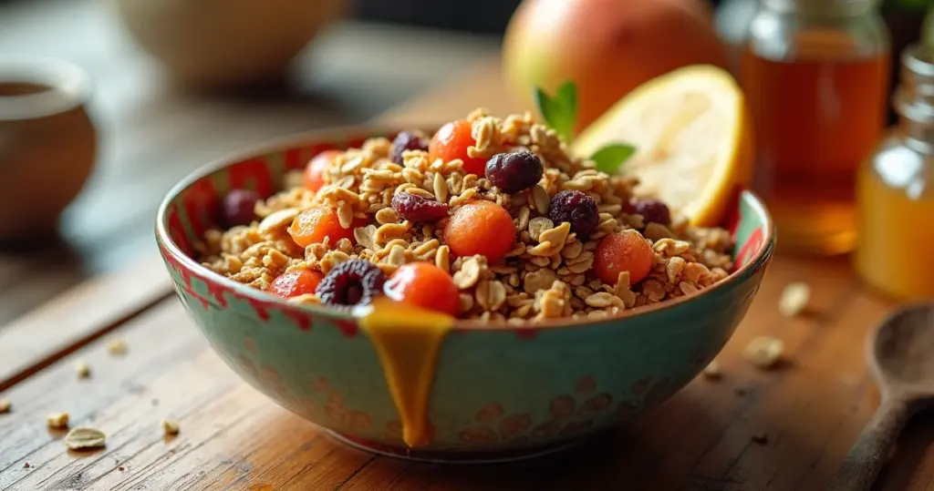 Como fazer granola caseira crocante e saudável em 20 minutos
