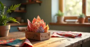 Como fazer porta guardanapo caseiro que parece de designer por menos de R$10