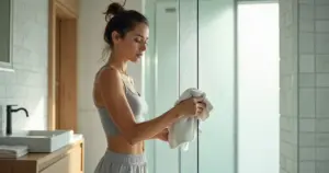 Como limpar o box do banheiro sem manchas: método que dura semanas