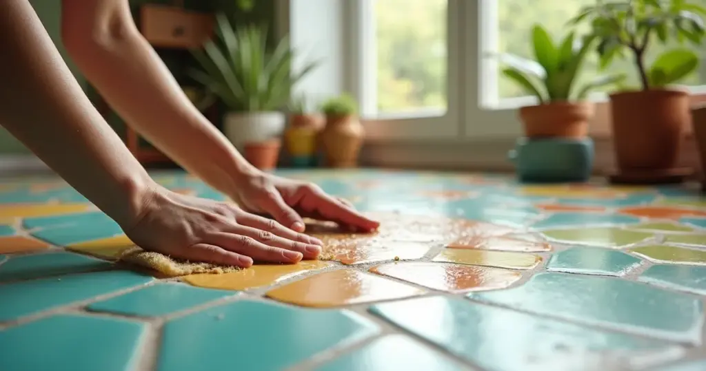 Como remover mancha de piso sem errar: o método que protege seu revestimento