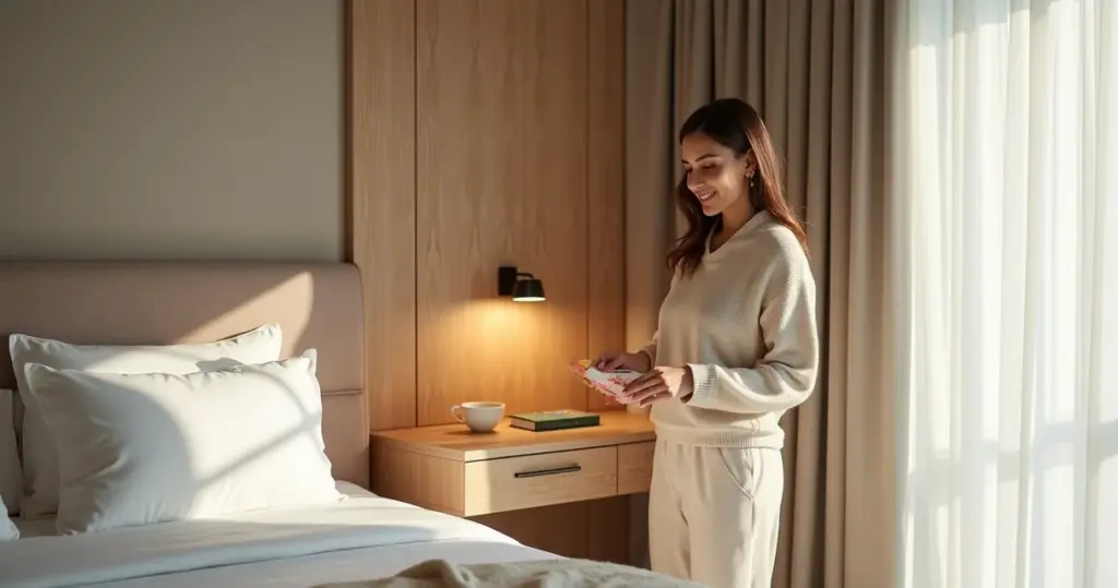 Criado mudo suspenso: tenha quarto de hotel 5 estrelas em 6 passos