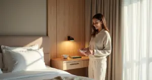 Criado mudo suspenso: tenha quarto de hotel 5 estrelas em 6 passos