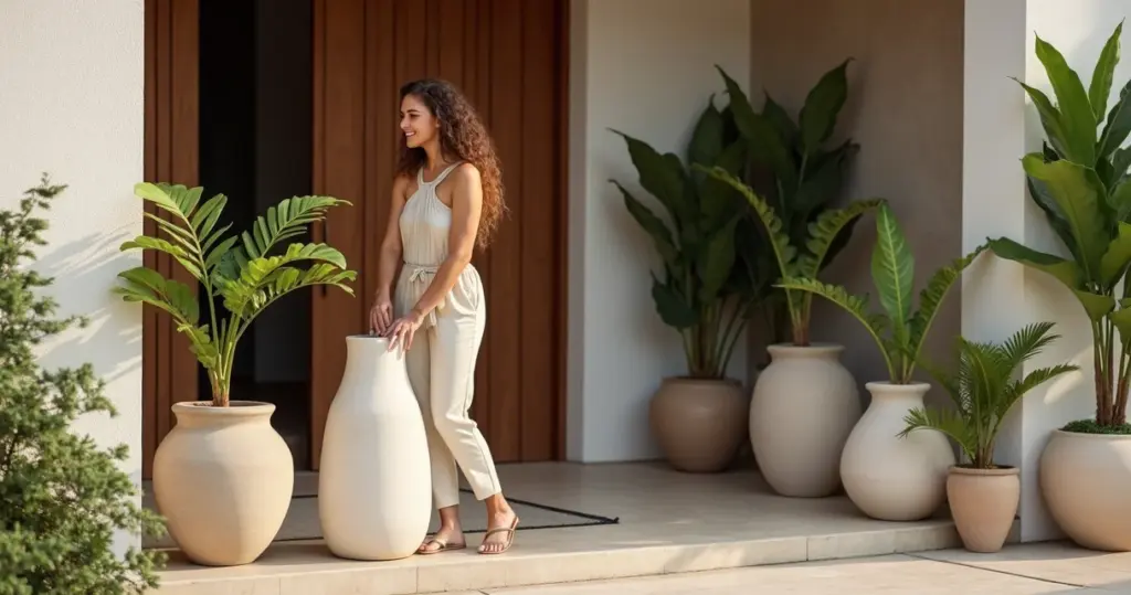 12 Ideias de Decoração com Vasos na Entrada que Valorizam sua Casa 12 Ideias de Decoração com Vasos na Entrada que Valorizam sua Casa