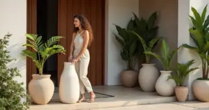 12 Ideias de Decoração com Vasos na Entrada que Valorizam sua Casa 12 Ideias de Decoração com Vasos na Entrada que Valorizam sua Casa