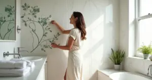 15 Ideias de Decoração de Banheiro com Adesivo (Renova em 1 Dia)