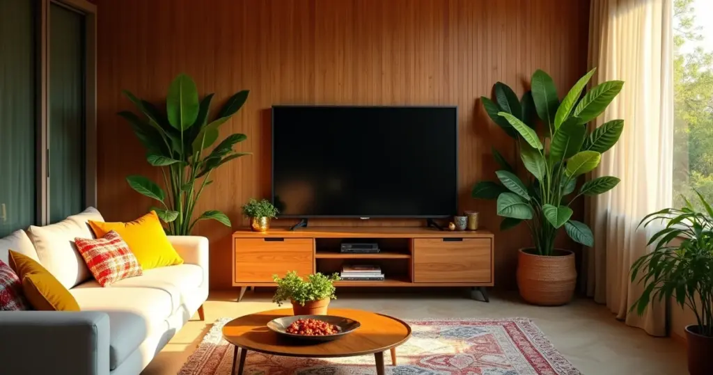 27 Ideias de Decoração de Sala de TV para Criar Seu Refúgio em 2026 27 Ideias de Decoração de Sala de TV para Criar Seu Refúgio em 2026