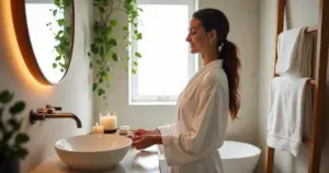 23 Ideias para Decorar Banheiro Pequeno e Estreito com Cara de Spa