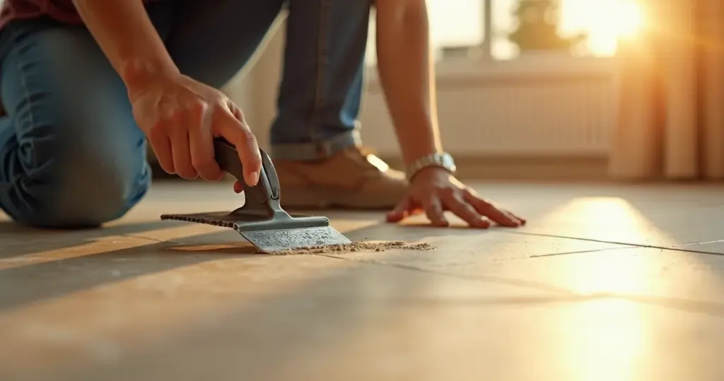 O erro de 90% que faz seu piso soltar em meses (e como a desempenadeira dentada resolve)