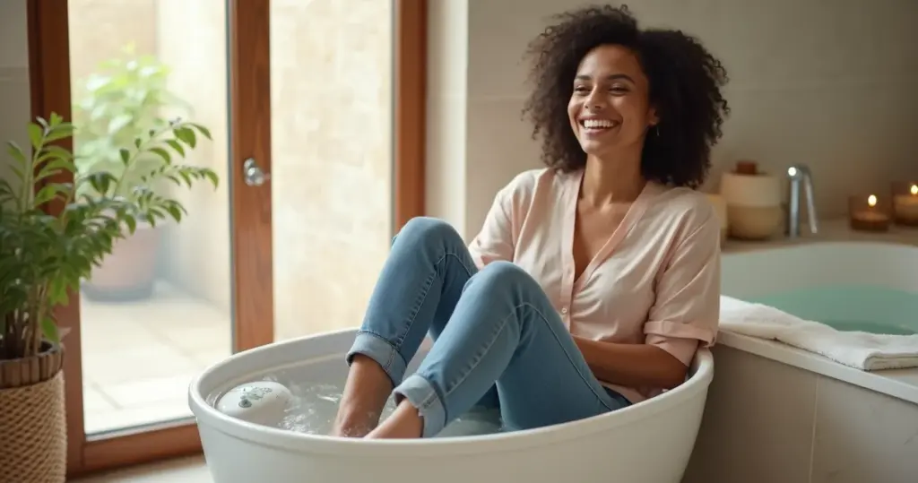 Escalda ps que realmente funciona: alivia dores e estresse em 20min