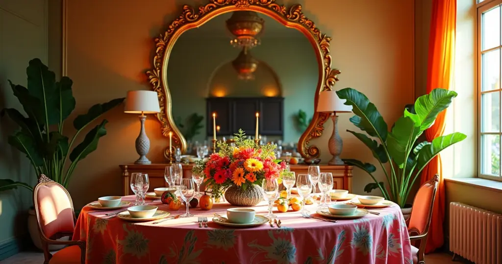 9 Ideias de Espelho para Sala de Jantar que Ampliam e Iluminam