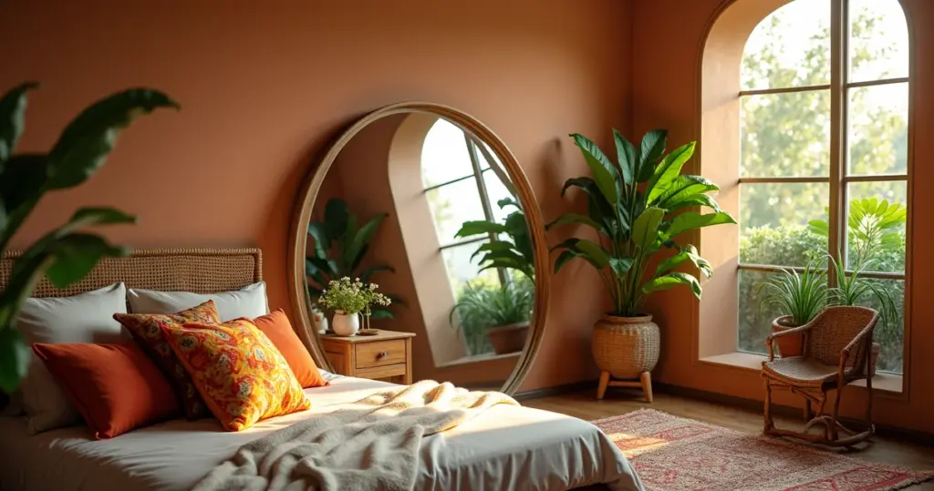 Espelho Redondo para Quarto: Transforme seu Espaço em 1 Minuto