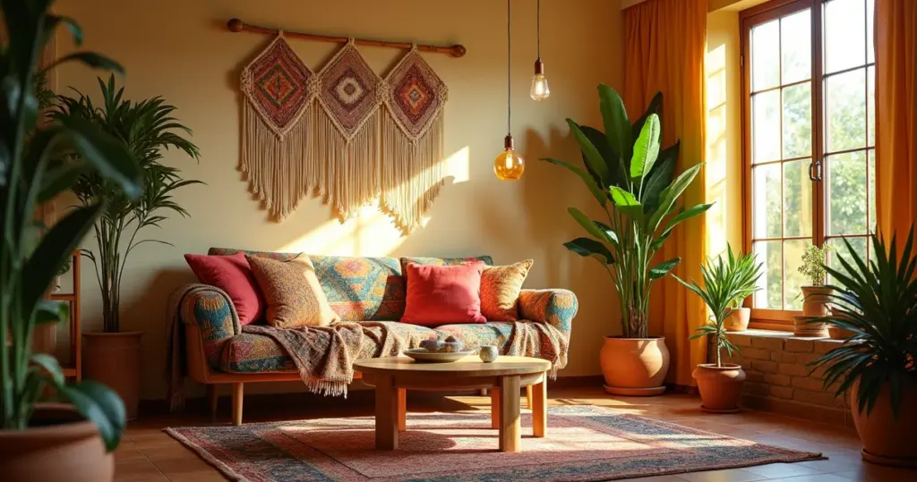 5 Ideias Práticas do Estilo de Decoração Boho para Criar seu Refúgio 5 Ideias Práticas do Estilo de Decoração Boho para Criar seu Refúgio