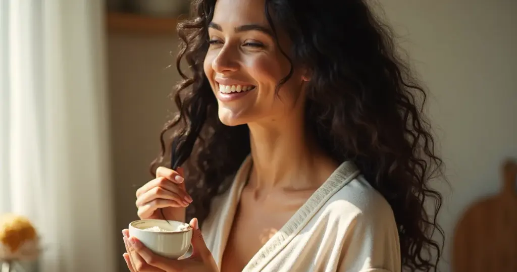 Hidratação com maizena: cabelo sedoso em 10 min por menos de R$5 Hidratação com maizena: cabelo sedoso em 10 min por menos de R$5