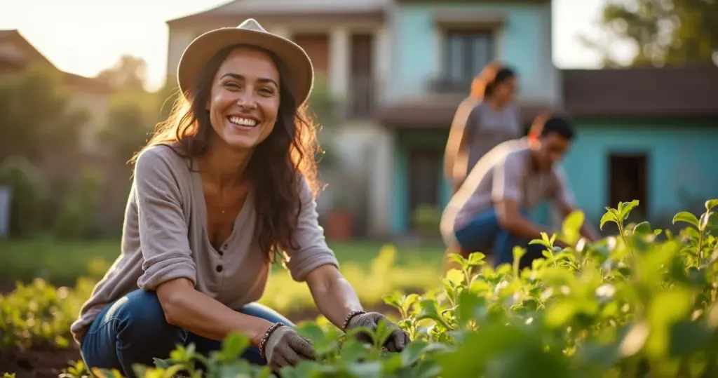 Horta comunitária: como um terreno vazio pode render R$ 500 por mês
